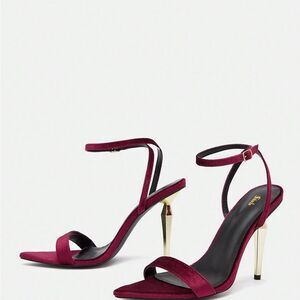 High heel open toe